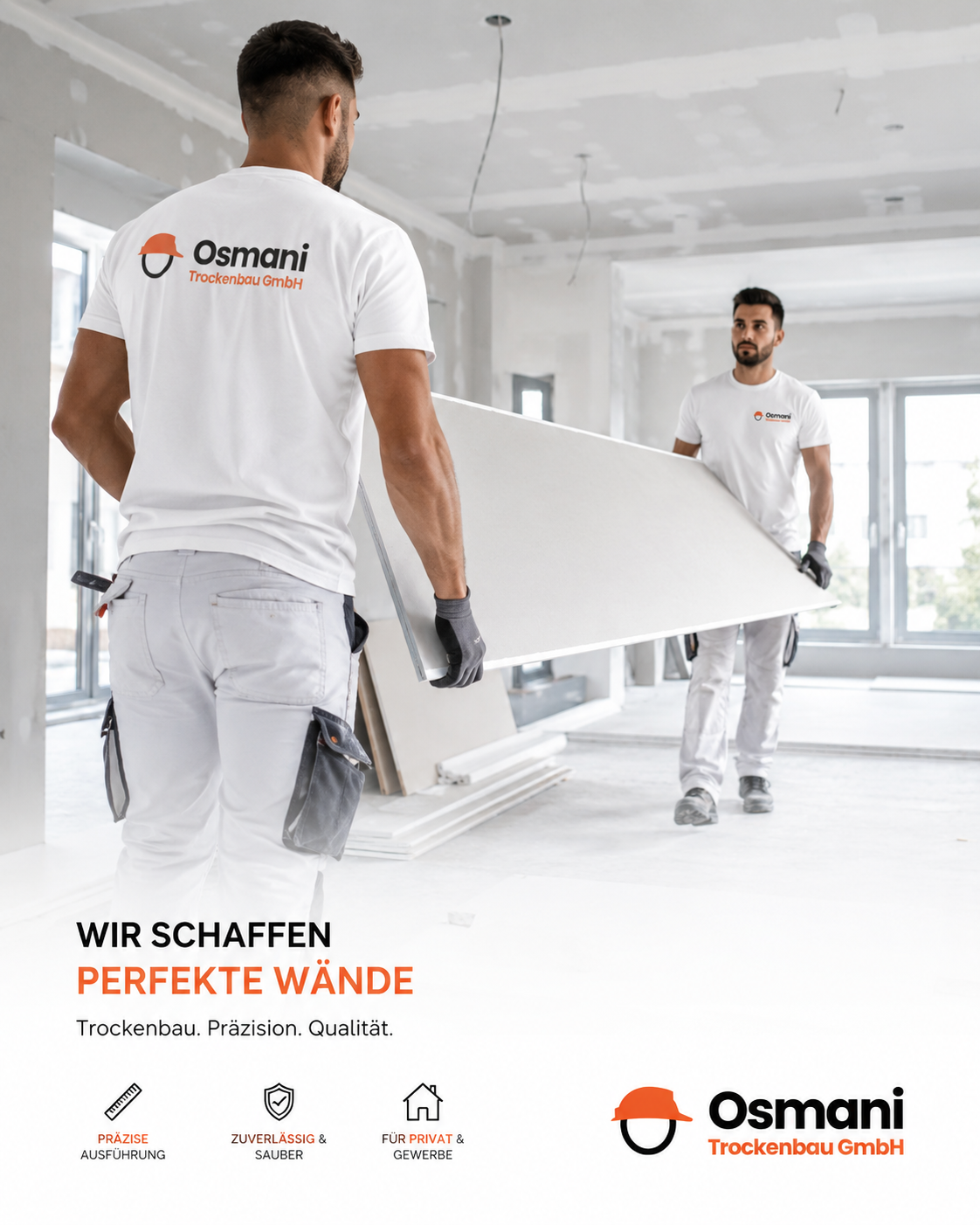Gipskartonplatten für Deckenbau und Innenausbau