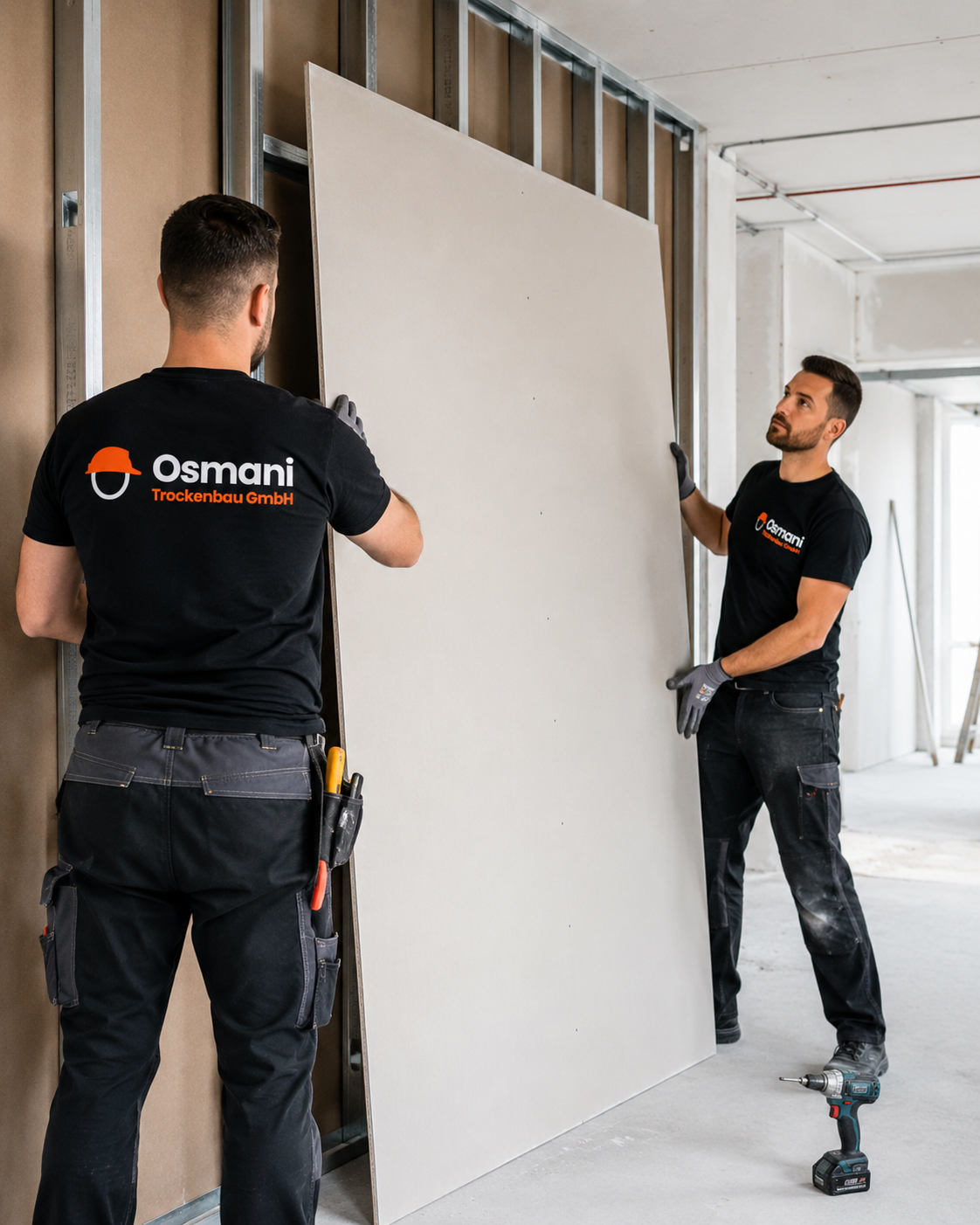 Professioneller Trockenbau